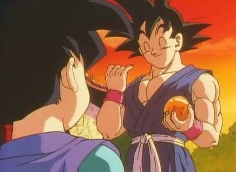 Goku jr vs Goku