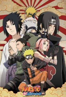 Naruto shippuuden màu
